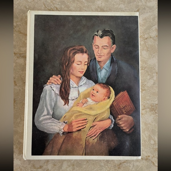 Vintage Other - “Our Christian Heritage” Padded Hardback Book Circa 1967 Vintage Christian